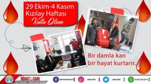 Başkan Sarı’dan Kızılay Haftası Mesajı