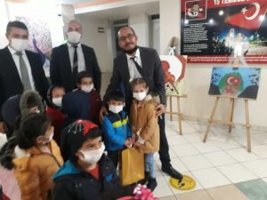 ANAOKULU ÖĞRENCİLERİNDEN ANLAMLI ZİYARET