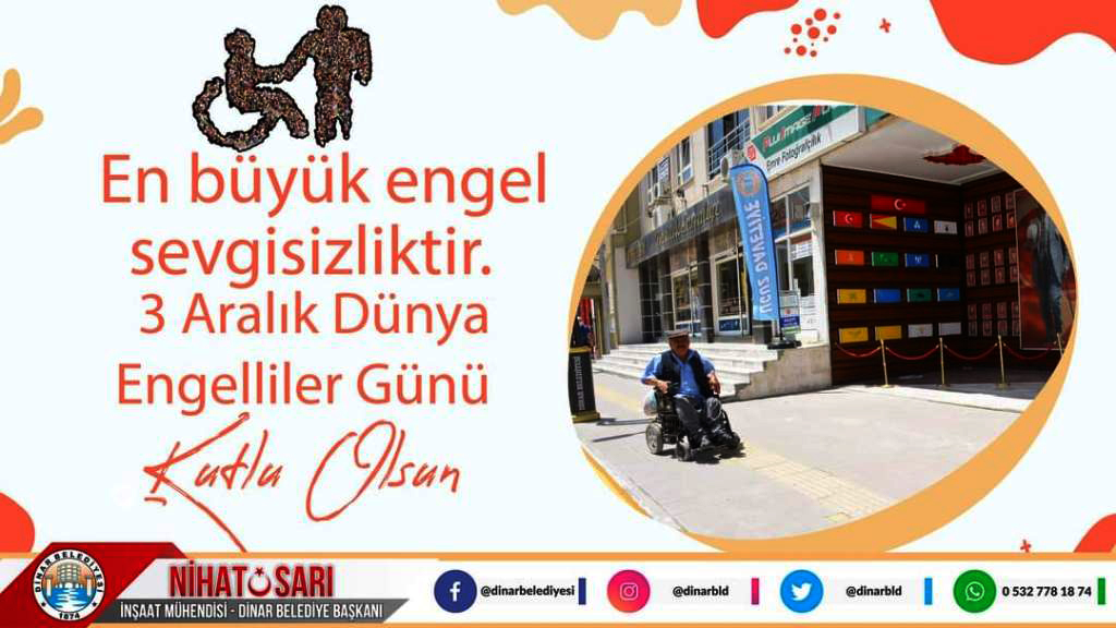 BAŞKAN SARI, “HAYATI PAYLAŞMAK İÇİN ENGEL YOK”