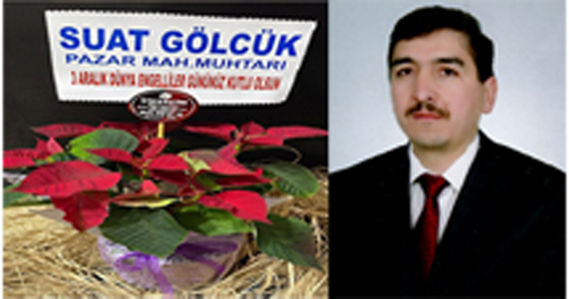 MUHTAR SUAT GÖLCÜK ENGELLİLERİ UNUTMADI