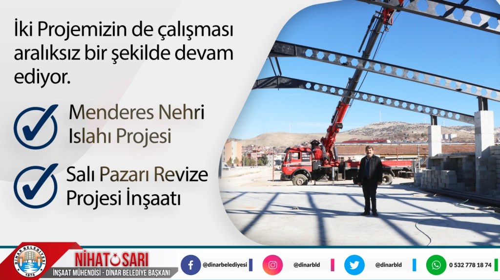 Başkan Sarı, “Menderes Nehrimizde, Pazar yerimizde hak ettiği görünüme kavuşuyor” 2 IMG 20220103 WA0015