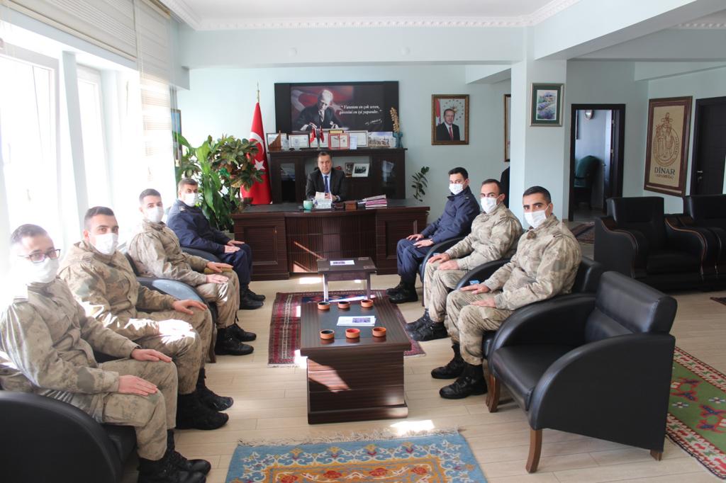 SUBAY ADAYLARINDAN KAYMAKAM KAPANKAYA’YA ZİYARET
