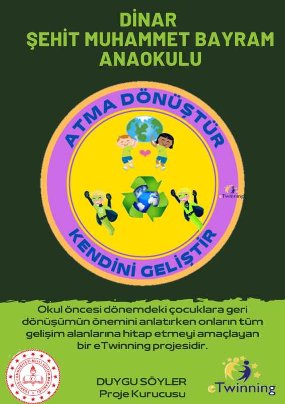 ATMAYIP DÖNÜŞTÜRECEKLER, KENDİLERİNİ GELİŞTİRECEKLER!