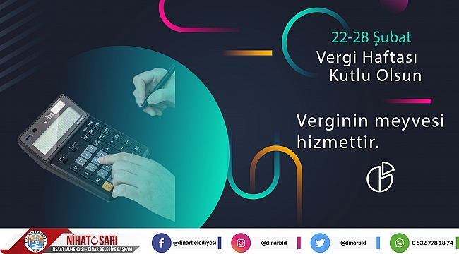 baskan sari dan vergi haftasi mesaji