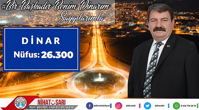 BAŞKAN SARI, “NÜFUSUMUZ HER GEÇEN GÜN ARTIYOR”