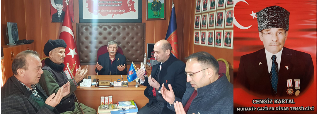 KIBRIS GAZİSİ KARTAL VEFATININ SENE-İ DEVRİYESİNDE DUALARLA ANILDI