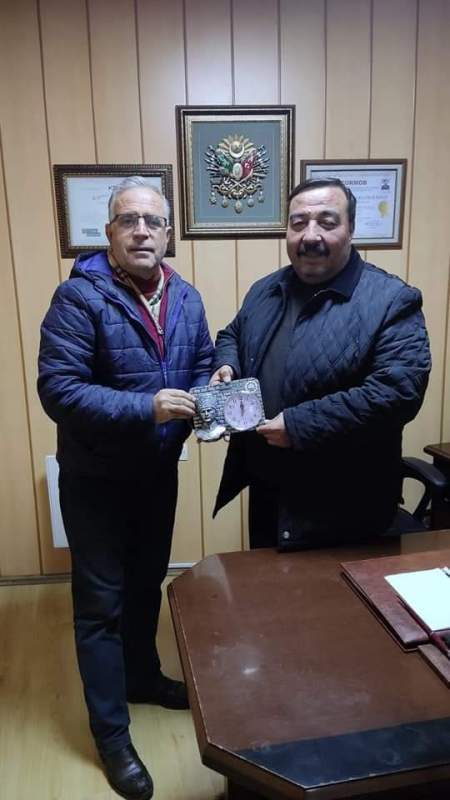 BAŞKAN BAĞIRKAN’DAN BAŞKAN KARAHAN’A ZİYARET