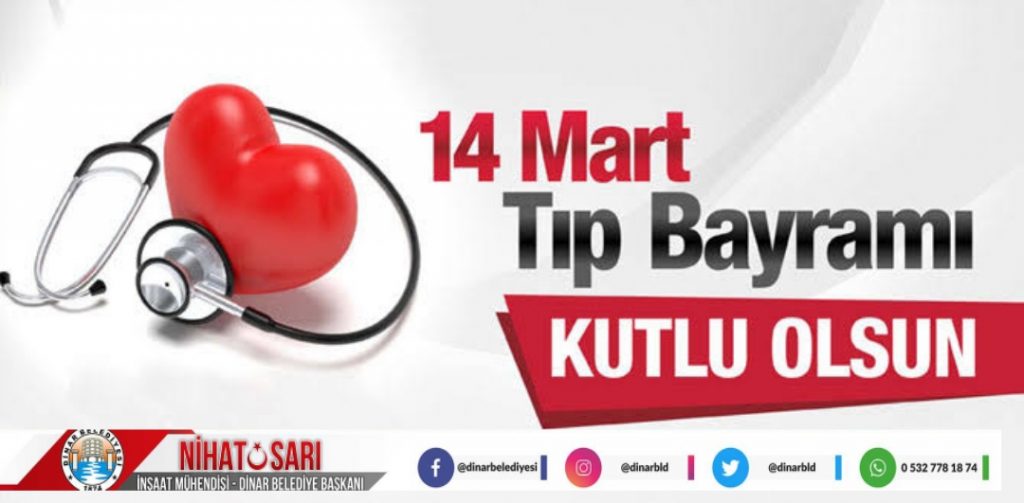 BAŞKAN SARI, TIP BAYRAMI KUTLU OLSUN