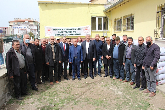 ÇİFTÇİLERE ALIM GARANTİLİ ÇÖREK OTU TOHUMU DAĞITILDI 3 Ziraar 3