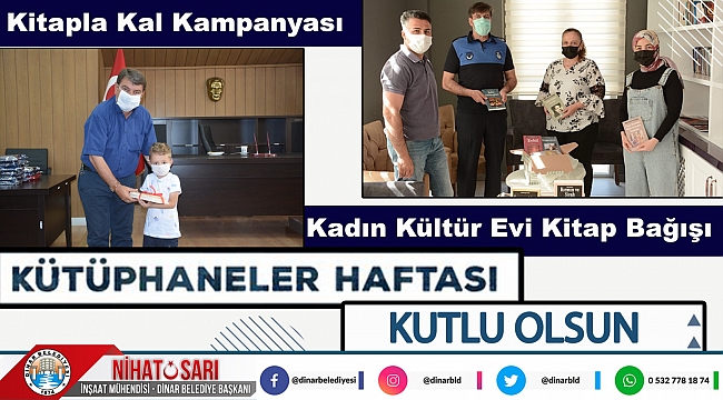 baskan sari dan kutuphane haftasi mesaji