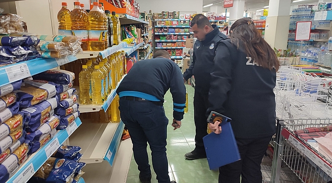belediyemiz zabita ekiplerinden yag stoku denetimi