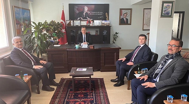 AİLE VE SOSYAL POLİTİKALAR İL MÜDÜRÜ BEKİR YÜMNÜ’DEN  KAYMAKAMIMIZA  ZİYARET