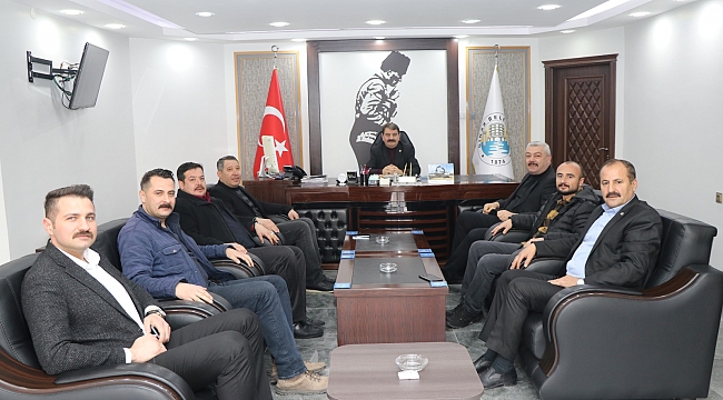 ODA BAŞKANLARINDAN BAŞKAN SARI’YA İADE-İ ZİYARET