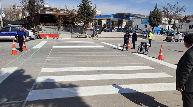 yaya gecidi cizgi calismalarimiz tamamlandi