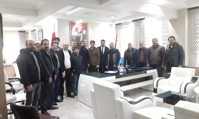 MUHTARLARDAN EMNİYET GÜÇLERİNE ZİYARET