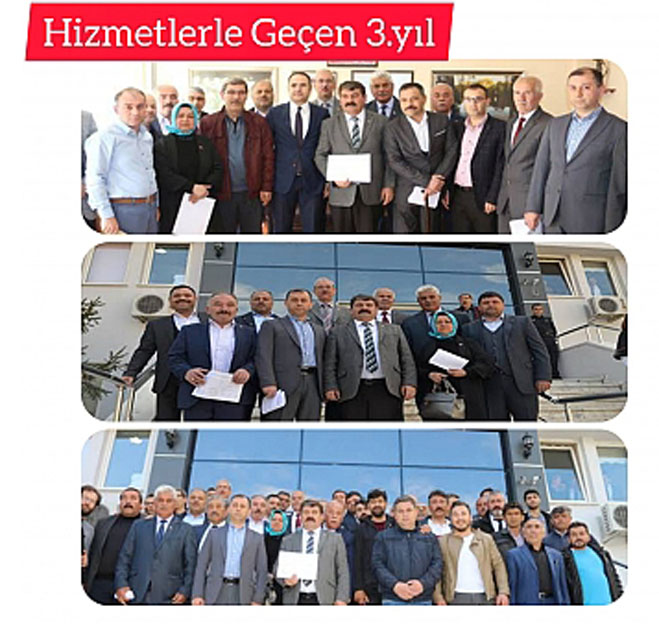 DİNARIMIZDA HİZMETLERLE DOLU 3 YILI GERİDE BIRAKIYORUZ