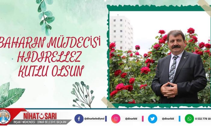 BAŞKAN SARI, HIDIRELLEZ BOLLUK VE BEREKETTİR