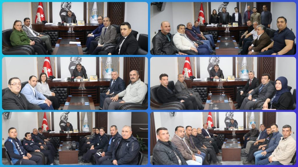 BELEDİYE BAŞKANIMIZ NİHAT SARI, BELEDİYE PERSONELİMİZ İLE BAYRAMLAŞTI