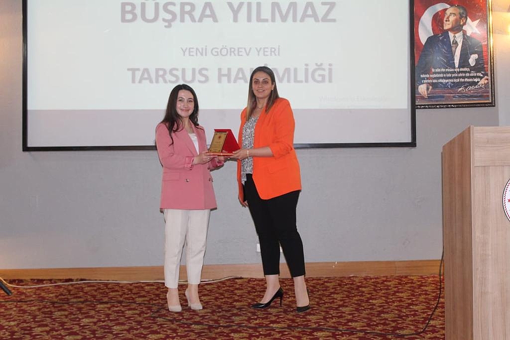 TAYİNİ ÇIKAN DİNAR BAŞSAVCISI ile HAKİM VE SAVCILAR İÇİN VEDA PROGRAMI YAPILDI 3 2022 06 23 22 31 36