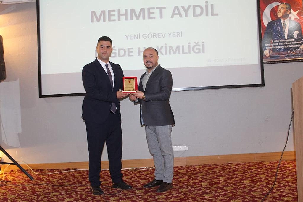 TAYİNİ ÇIKAN DİNAR BAŞSAVCISI ile HAKİM VE SAVCILAR İÇİN VEDA PROGRAMI YAPILDI 6 2022 06 23 22 31 55