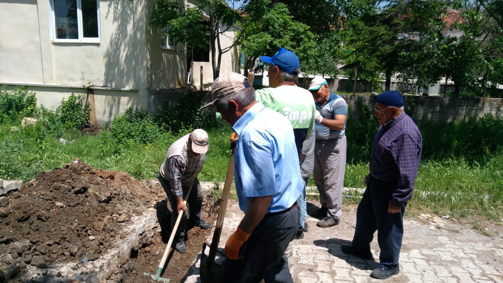 AVŞAR KÖYÜNDE İMECE RUHU HALA YAŞIYOR 1 Afsar 2