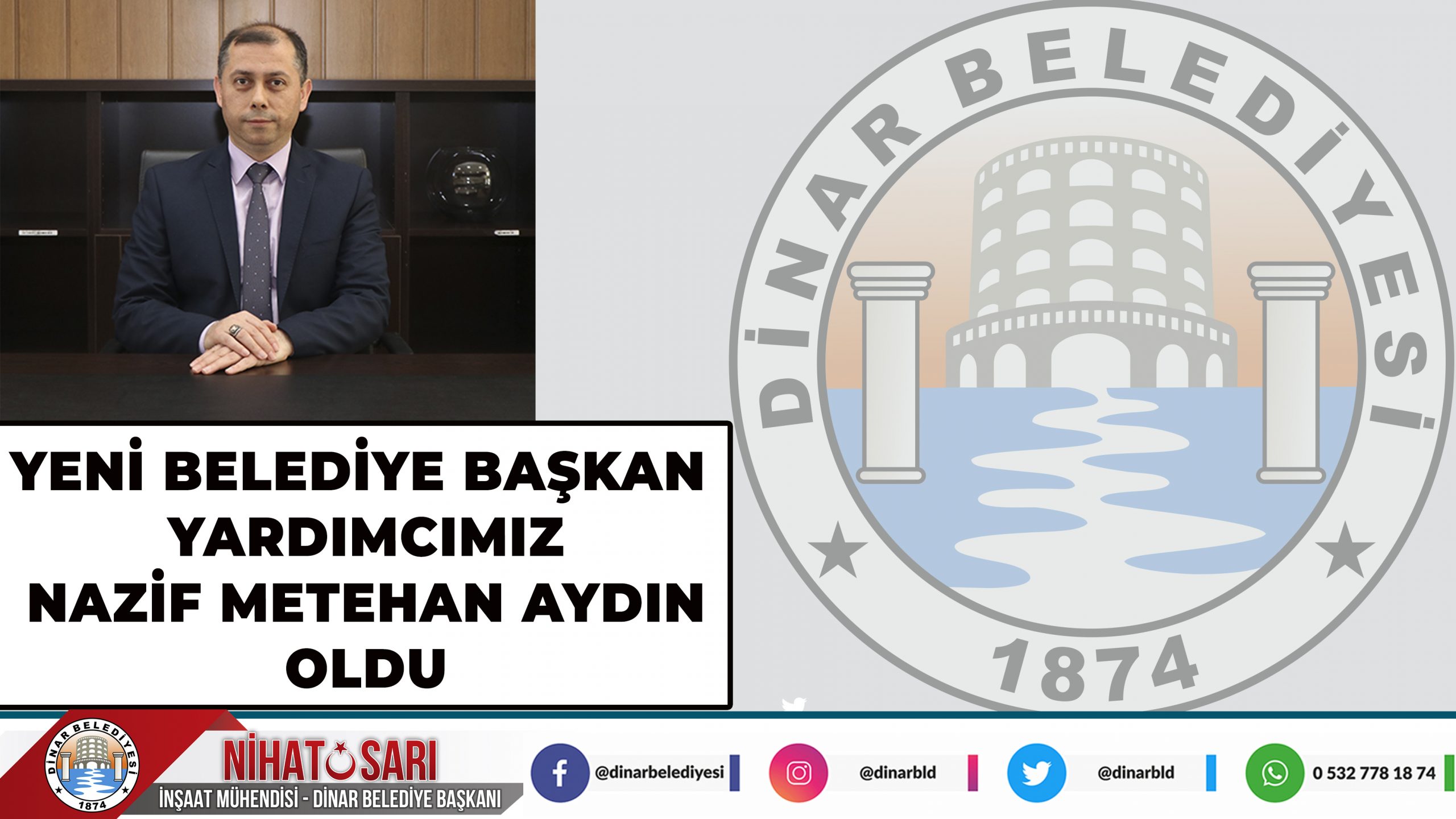 YENİ BELEDİYE BAŞKAN YARDIMCIMIZ NAZİF METEHAN AYDIN OLDU 1 Belediye baskan yardimcisi belli oldu scaled