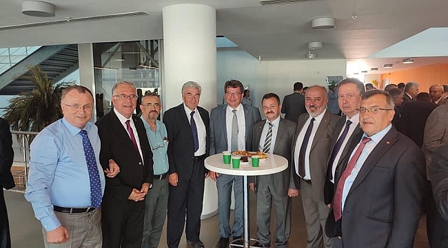 DİTSO Başkanı Bağırkan Rıfat Hisarcıklıoğlu İle toplantı yaptı 1 DITSO