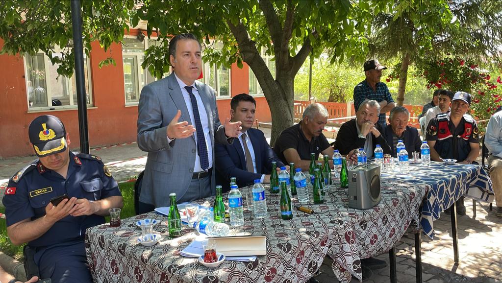 KAYMAKAM KAPANKAYA KINIK KÖYÜNE ZİYARETTE BULUNDU