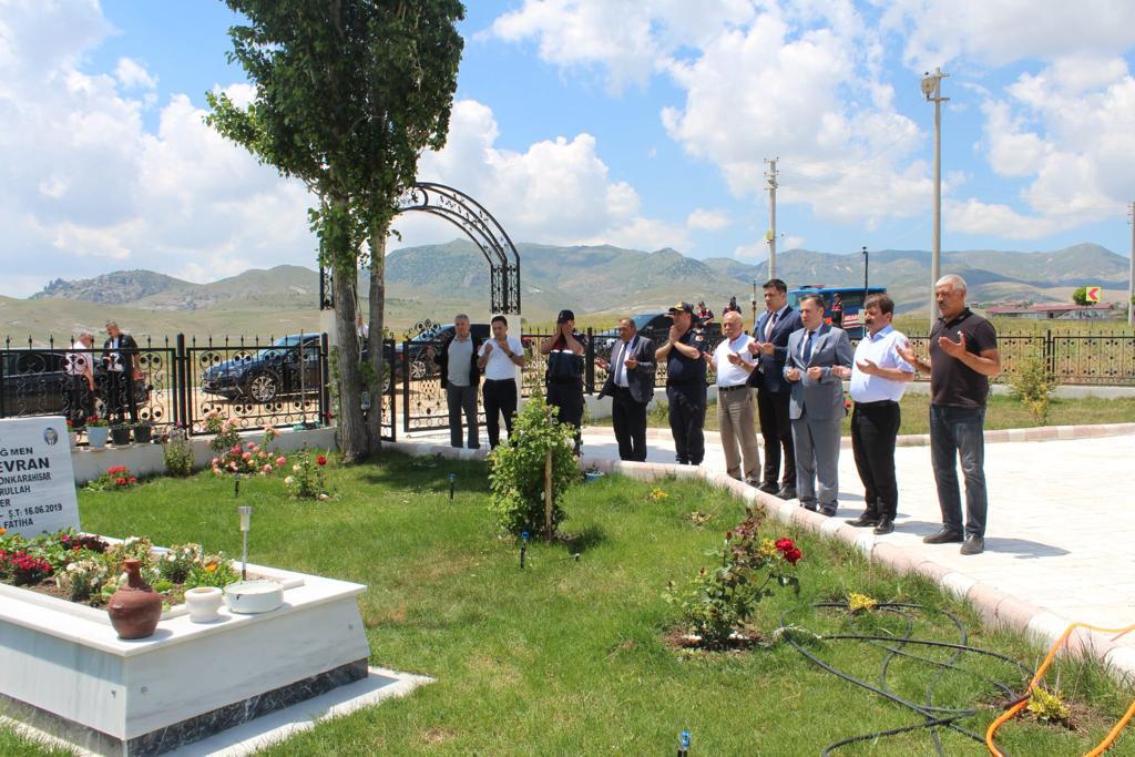 ŞEHİT ŞAFAK EVRAN ŞEHADETİNİN YILDÖNÜMÜNDE DUALARLA ANILDI