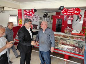 AK PARTİ MİLLETVEKİLLERİ ÖZKAYA VE YURDUNUSEVEN’İN DİNAR ZİYARETİ 2 Vekiller 2