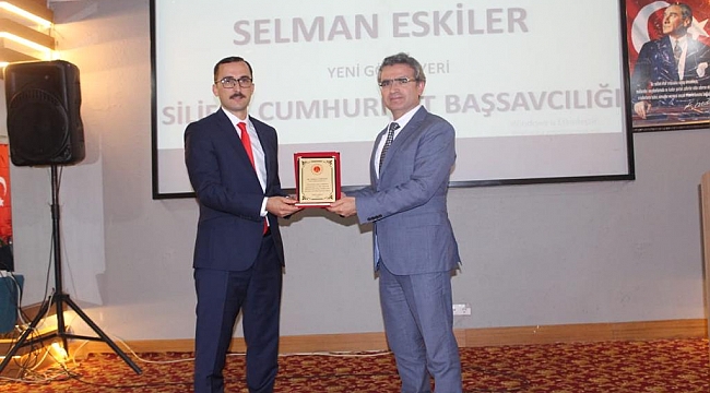 TAYİNİ ÇIKAN DİNAR BAŞSAVCISI ile HAKİM VE SAVCILAR İÇİN VEDA PROGRAMI YAPILDI 9 dinar bassavcimiz selman eskiler e veda yemegi