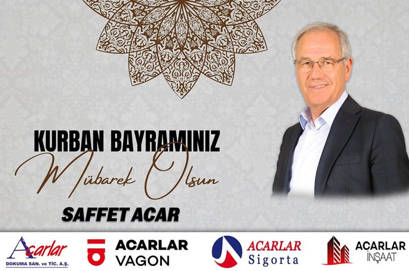 İŞ İNSANI SAFFET ACAR’DAN KURBAN BAYRAMI MESAJI