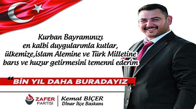 BAŞKAN BİÇER’DEN KURBAN BAYRAMI MESAJI