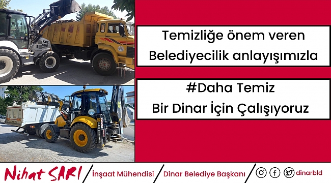 BAŞKAN SARI, “DAHA TEMİZ BİR DİNAR İÇİN ÇALIŞIYORUZ”