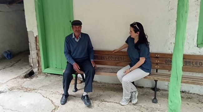 DR. SEVİLAY MARA TEK CHP ÜYESİNİN OLDUĞU KÖYLERE KADAR GİDİYOR 2 chp