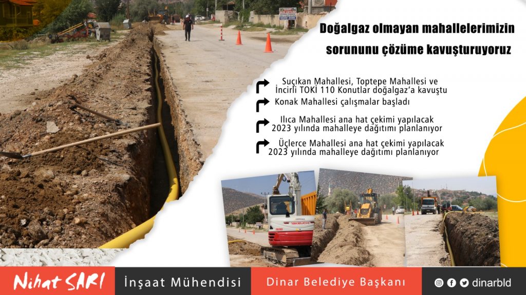 BAŞKAN NİHAT SARI, “DOĞALGAZ OLMAYAN MAHALLELERİMİZİN SORUNLARINI ÇÖZÜME KAVUŞTURUYORUZ”