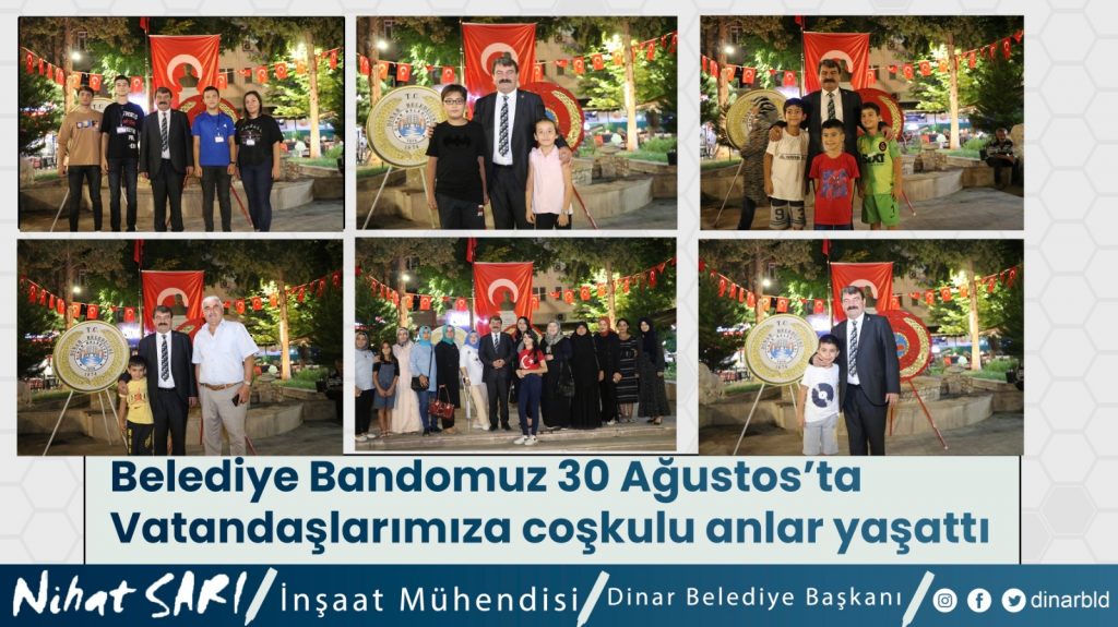 BELEDİYE BANDOMUZ 30 AĞUSTOS’TA VATANDAŞLARIMIZA COŞKULU ANLAR YAŞATTI 5 86b5e645 72e4 4451 90e8 7f70233ae3ec