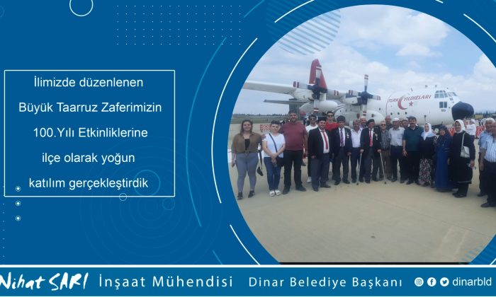 BAŞKAN SARI; “BÜYÜK TAARRUZ ZAFERİMİZİN 100.YILI ETKİNLİKLERİNE KATILDIK” 2 Afyonda sergi 1