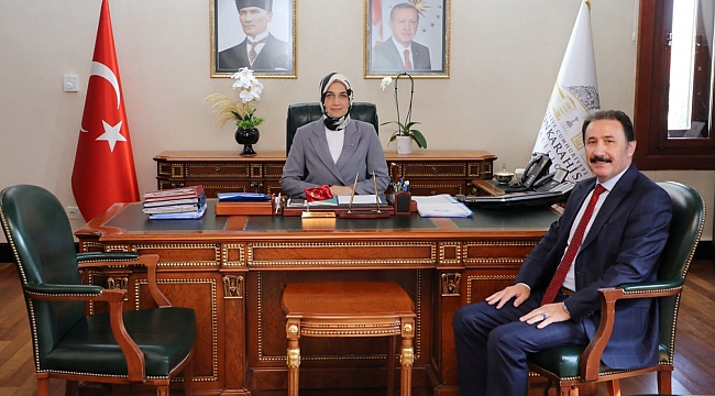 Mustafa TARLACI  sayın Valimizi ziyaret etti 