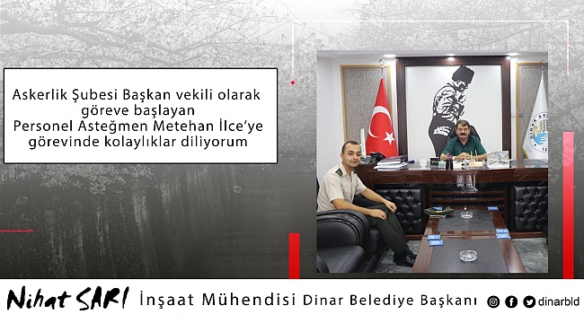 baskan sari gorevinde basarilar diledi