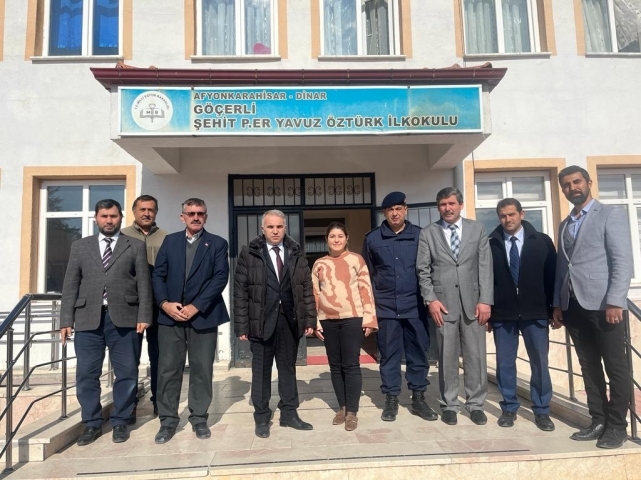 KAYMAKAM DURU GÖÇERLİ İLK VE ORTA OKULUNU ZİYARET ETTİ