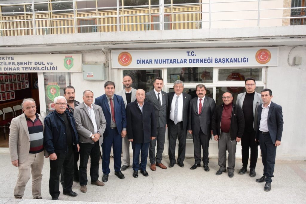 AYDIN MİLLETVEKİLİ RIZA POSACI DİNAR’DA ZİYARETE ÖNCE ŞEHİDİMİZİN EVİNDEN BAŞLADI