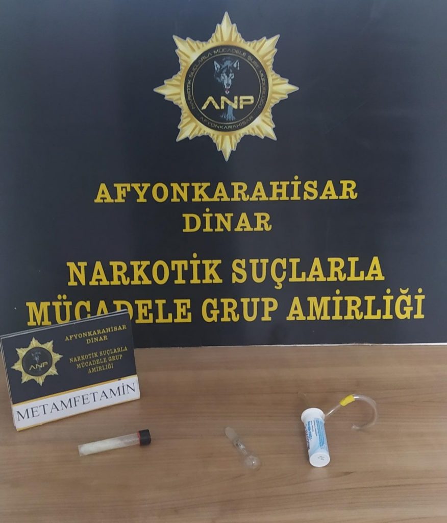 DİNAR’DA UYUŞTURUCU OPERASYONU