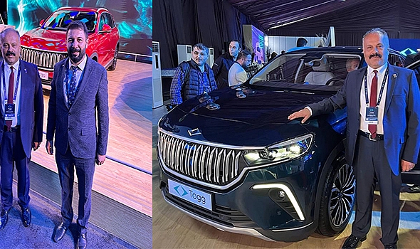 BAŞKAN VELİ ÖZCAN TOGG FABRİKASININ AÇILIŞINA KATILDI