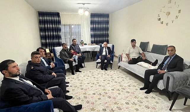 BELEDİYE BAŞKANI NİHAT SARI, ŞEHİDİMİZİN AİLESİNİ VE YARALI ASKERİMİZİ UNUTMADI 