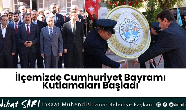 İLÇEMİZDE CUMHURİYET BAYRAMI KUTLAMALARIMIZ BAŞLADI