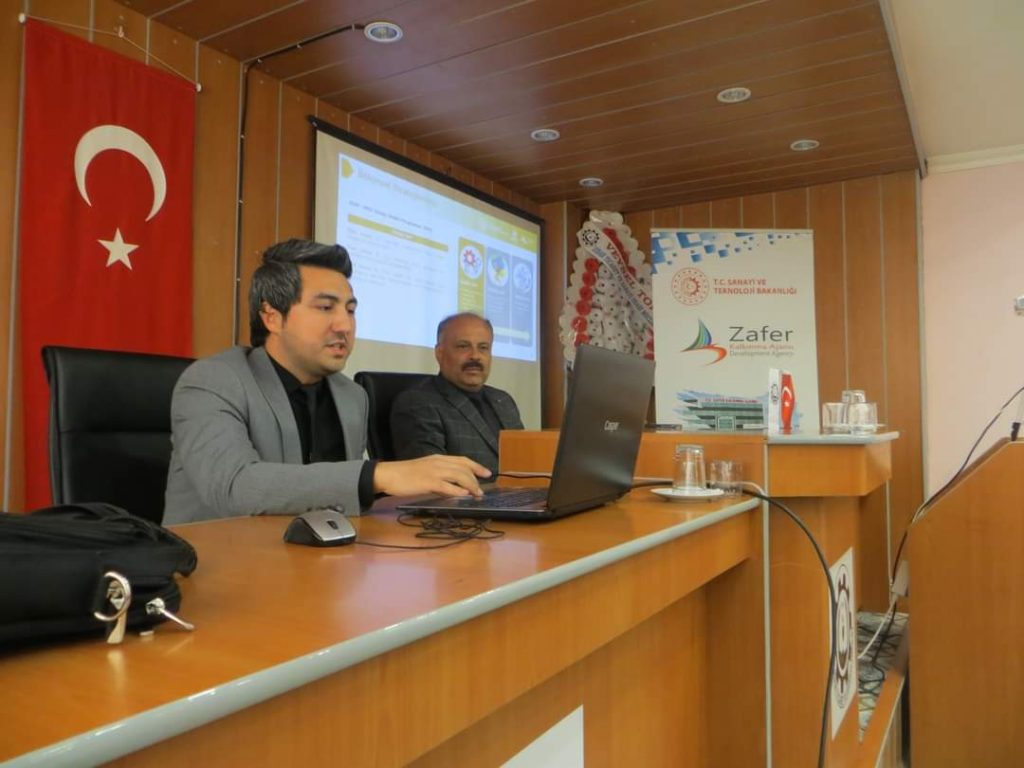 DİTSO ÜYELERİNE ZAFER KALKINMA AJANSI TARAFINDAN BİLGİLENDİRME SEMİNERİ DÜZENLENDİ