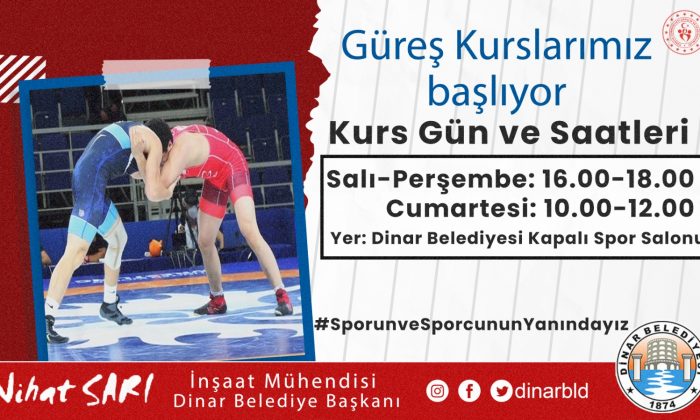 Güreş Kurslarımız Başlıyor