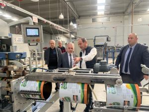 KAYMAKAM DURU DİNAR OSB’Yİ ZİYARET ETTİ