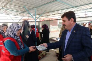 Belediye Başkanımız Nihat Sarı’dan Kızılay Haftasında Anlamlı ziyaret